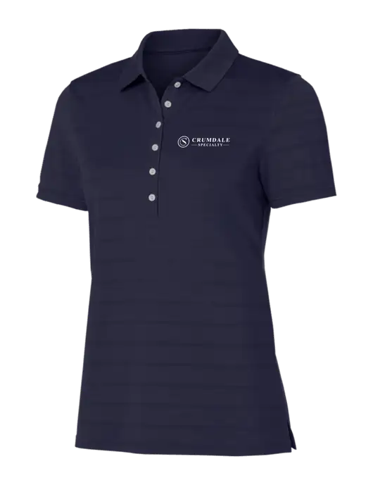 Callaway Womens Navy Ventilated Polo w/Crumdale Logo