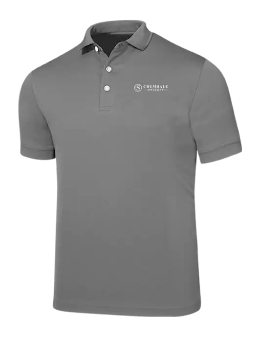Callaway Ottoman Medium Grey Polo w/Crumdale Logo