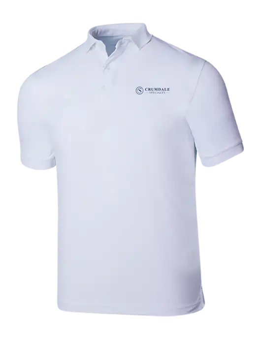 Callaway Ottoman Bright White Polo w/Crumdale Logo