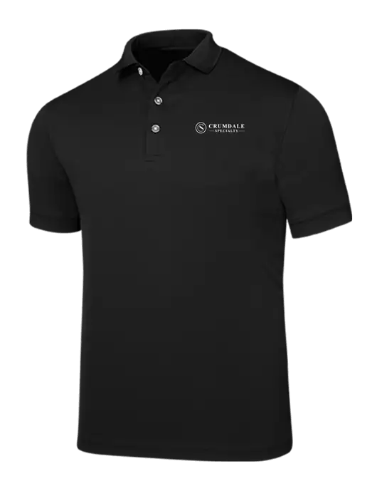 Callaway Ottoman Black Polo w/Crumdale Logo