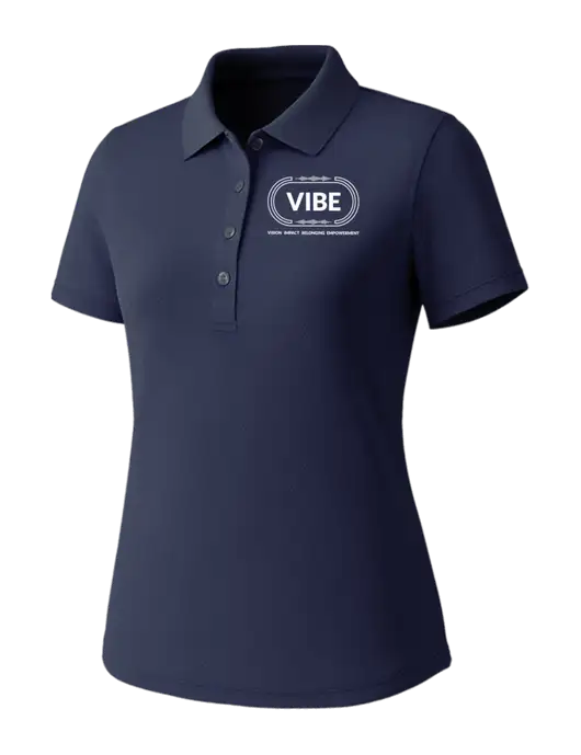 Callaway Womens Core Navy Performance Polo w/Vibe Logo