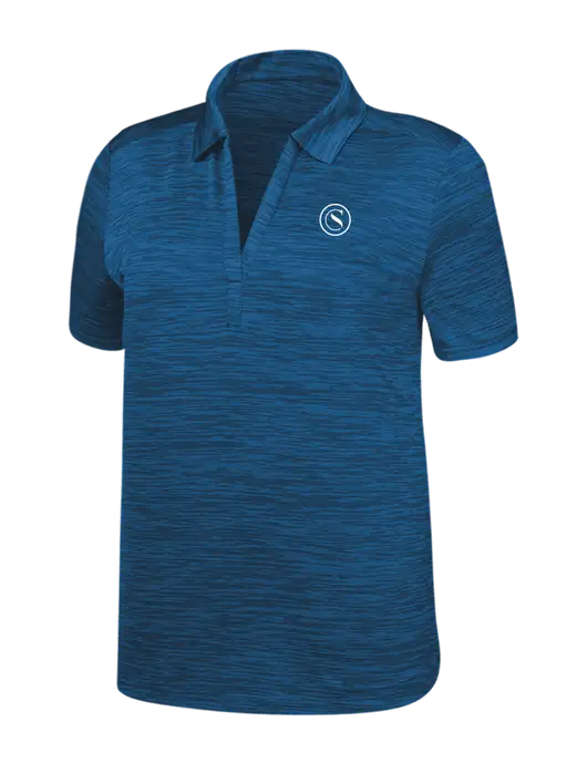 Callaway Womens Medium Slate Blue Broken Stripe w/Crumdale Icon Logo