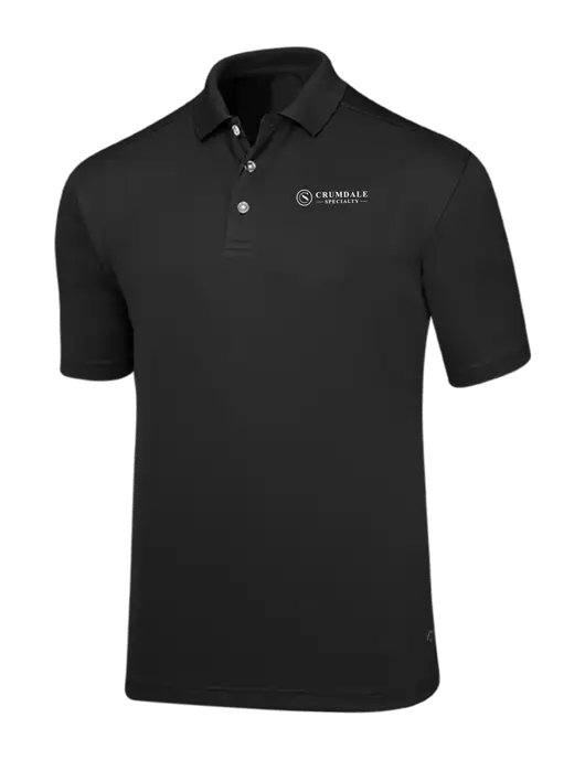 Callaway Core Black Performance Polo w/Crumdale Logo