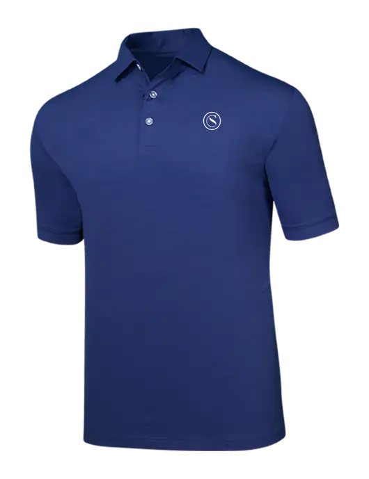 Callaway Navy Fashion Tonal Polo w/Crumdale Icon Logo