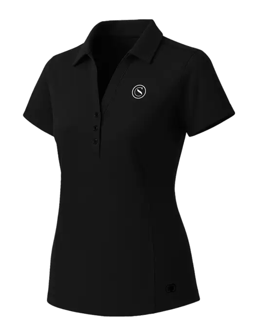 OGIO Womens Blacktop ONYX Polo w/Crumdale Icon Logo