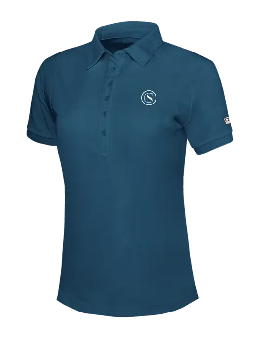 OGIO Womens Light Navy Jewel Polo w/Crumdale Icon Logo