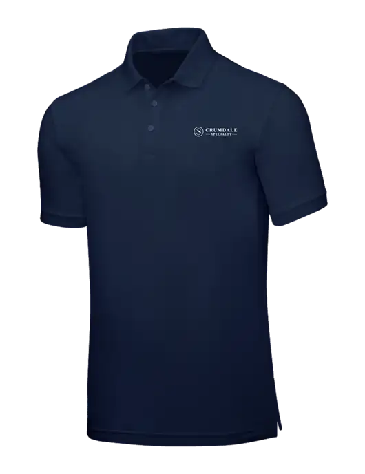 Navy Blue Core Classic Pique w/Crumdale Logo
