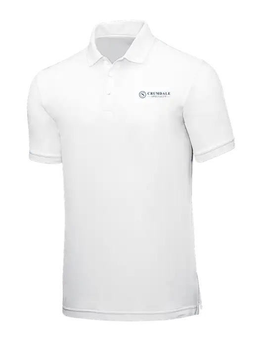 White Core Classic Pique w/Crumdale Logo