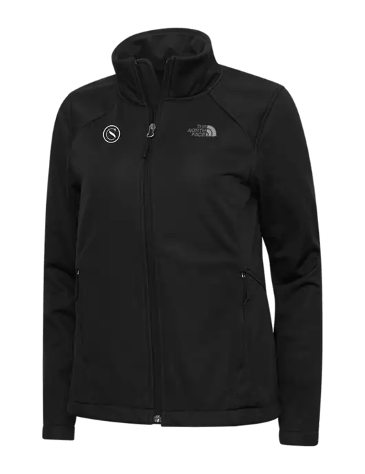 North Face Womens Black Ridgewall Soft Shell Jacket w/Crumdale Icon Logo