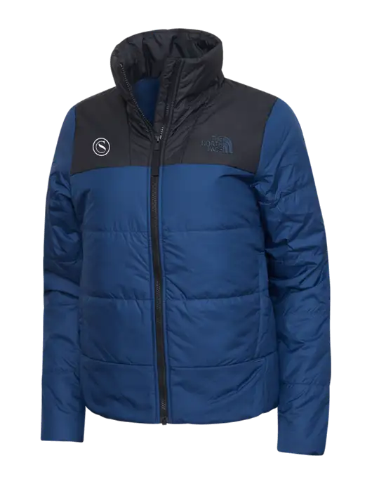 North Face Womens Navy Everyday Insulated Jacket w/Crumdale Icon Logo