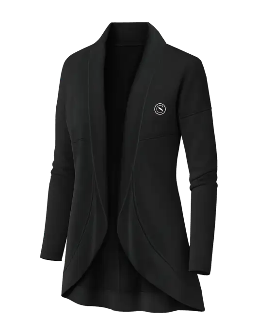 OGIO Blacktop Womens Luuma Cocoon Fleece w/Crumdale Icon Logo