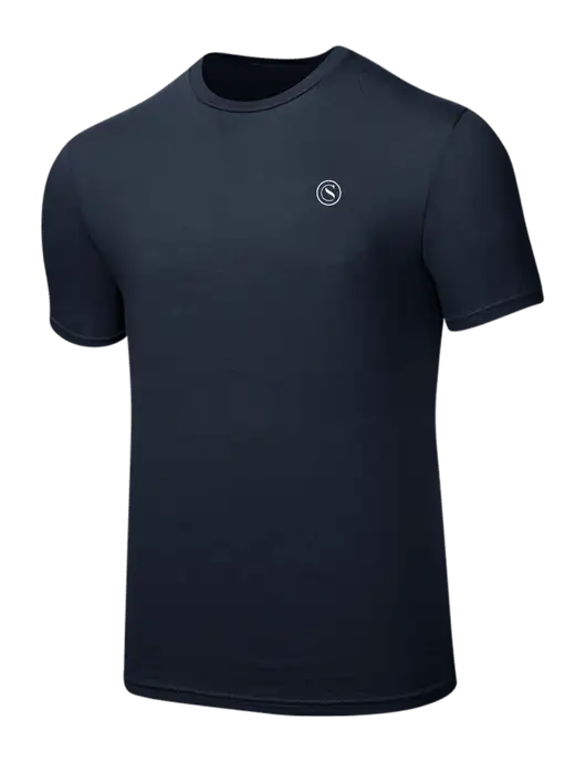 Seriously Soft Navy T-Shirt w/Crumdale Icon Logo