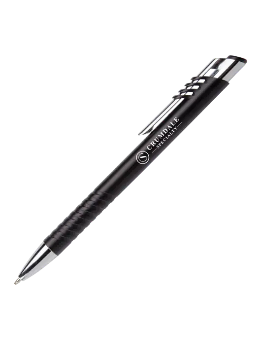 Schirhart Black Pen - Black Ink w/Crumdale Logo