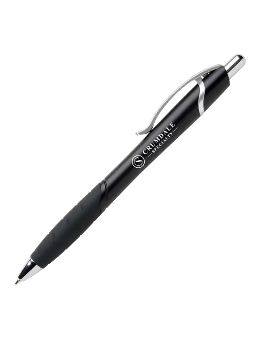 Summerhill Black Pen - Black Ink w/Crumdale Logo