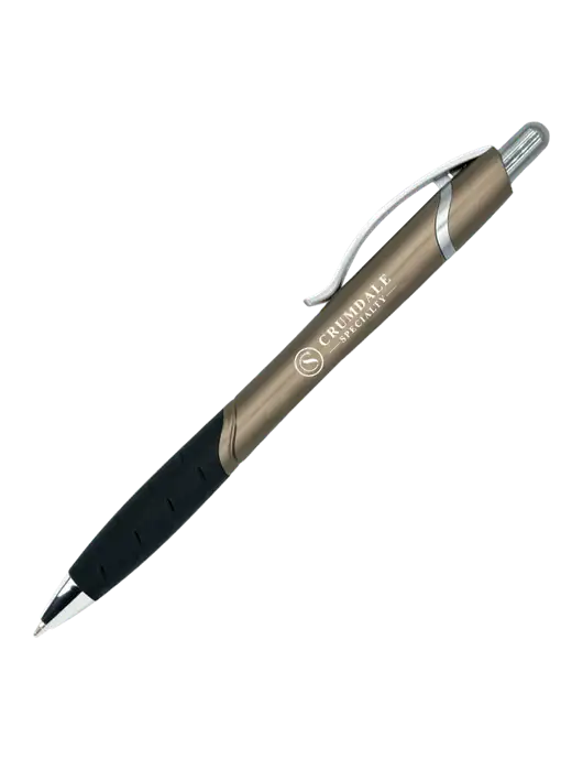 Summerhill Grey Pen - Black Ink w/Crumdale Logo