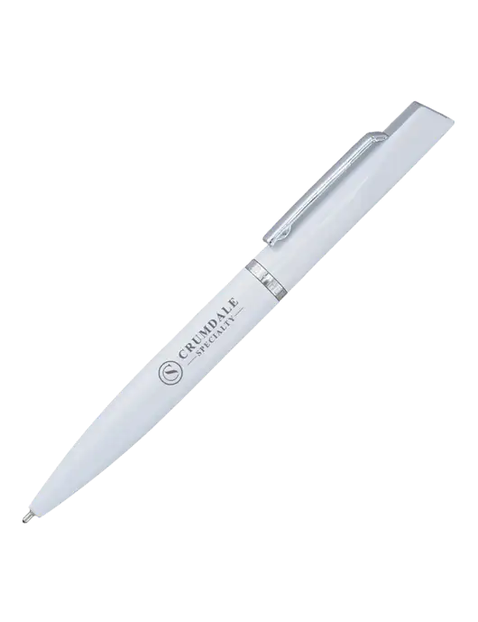 Santos White Pen - Black Ink w/Crumdale Logo
