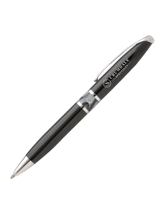Illusion Black Pen - Black Ink w/Crumdale Logo