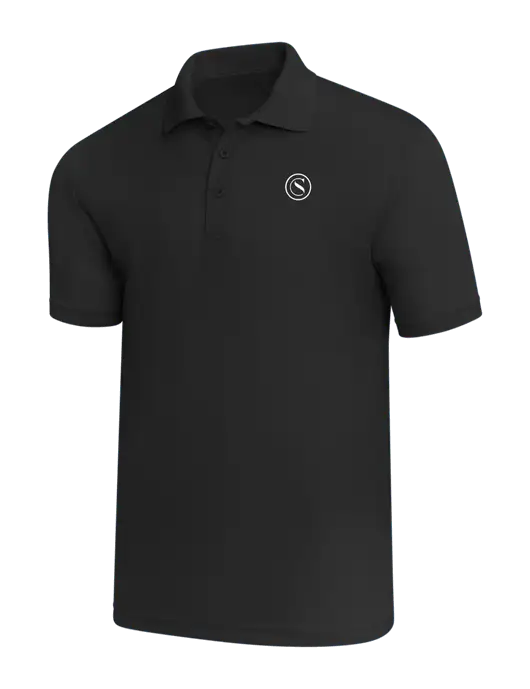 Black PosiCharge RacerMesh Polo w/Crumdale Icon Logo