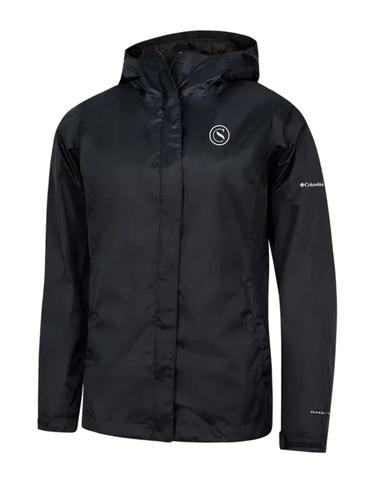 Columbia Black Womens Arcadia II Jacket w/Crumdale Icon Logo