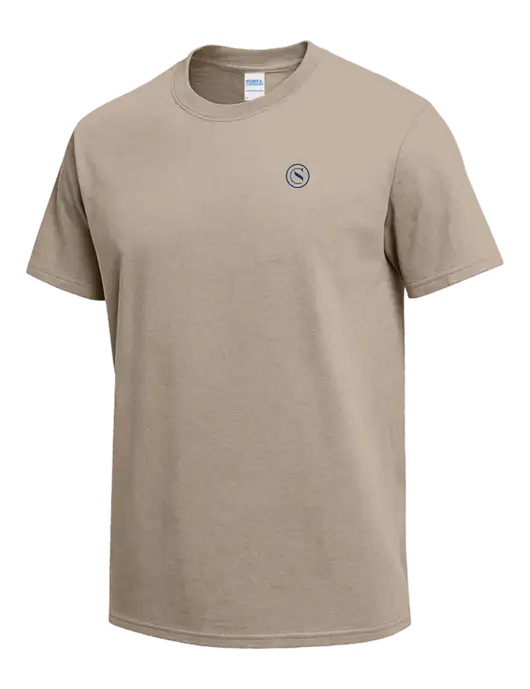 Tan Heavyweight 6.1 oz T-Shirt w/Crumdale Icon Logo
