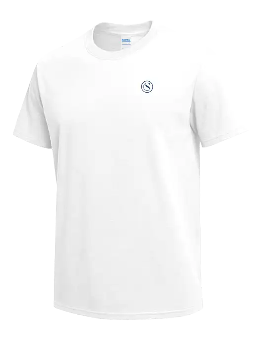 White Heavyweight 6.1 oz T-Shirt w/Crumdale Icon Logo