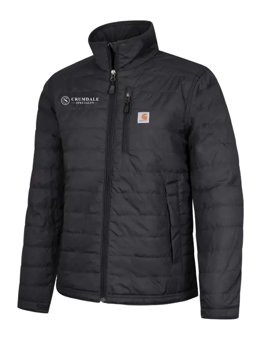 Carhartt Womens Black Gilliam Jacket w/Crumdale Logo