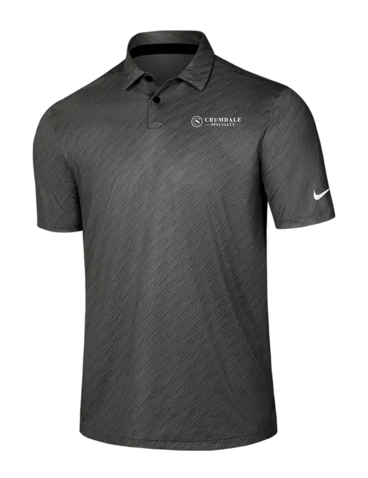 Nike Dark Grey Vapor Dash Polo w/Crumdale Logo