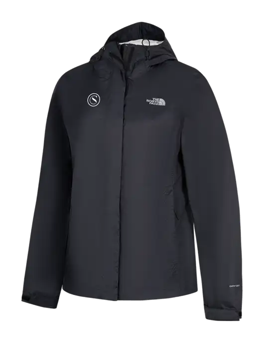 The North Face Womens Black DryVent Rain Jacket w/Crumdale Icon Logo