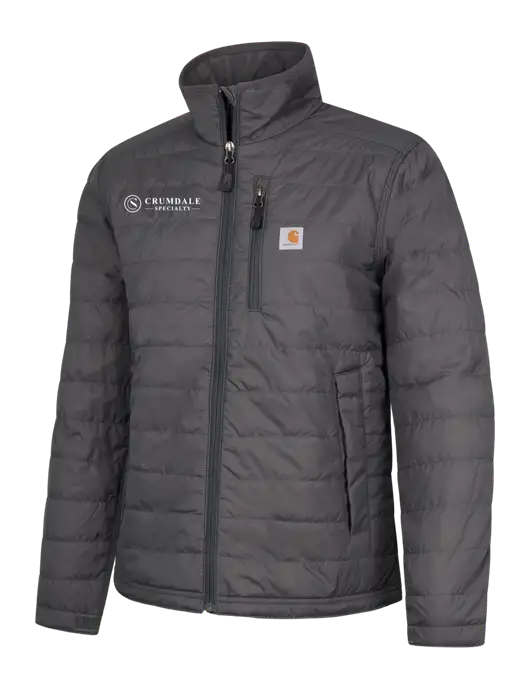 Carhartt Womens Dark Grey Gilliam Jacket w/Crumdale Logo