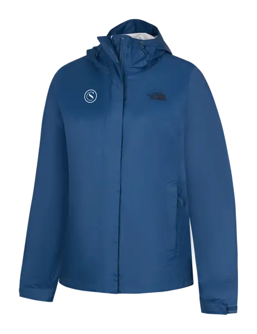 The North Face Womens Navy DryVent Rain Jacket w/Crumdale Icon Logo