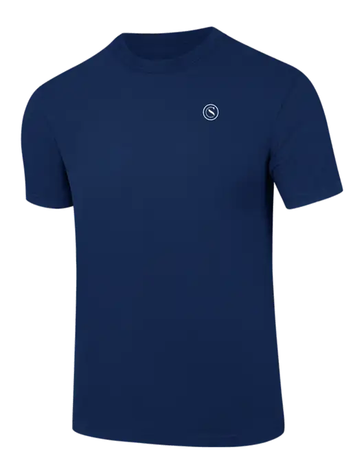 Comfort Colors 6.1 oz Dark Navy Heavyweight Ring Spun T-Shirt w/Crumdale Icon Logo