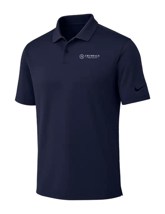 Nike Dark Navy Dri-FIT Vapor Polo w/Crumdale Logo