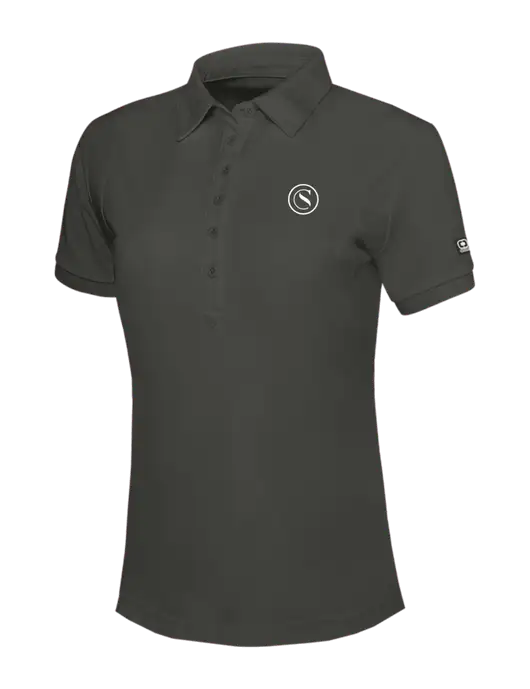 OGIO Womens Dark Grey Jewel Polo w/Crumdale Icon Logo
